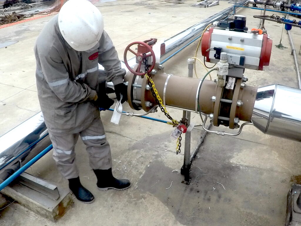 manutenção aquecimento de processo - traço a vapor de alta performance