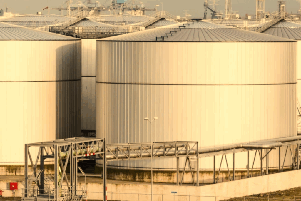 isolamento de tanques industriais