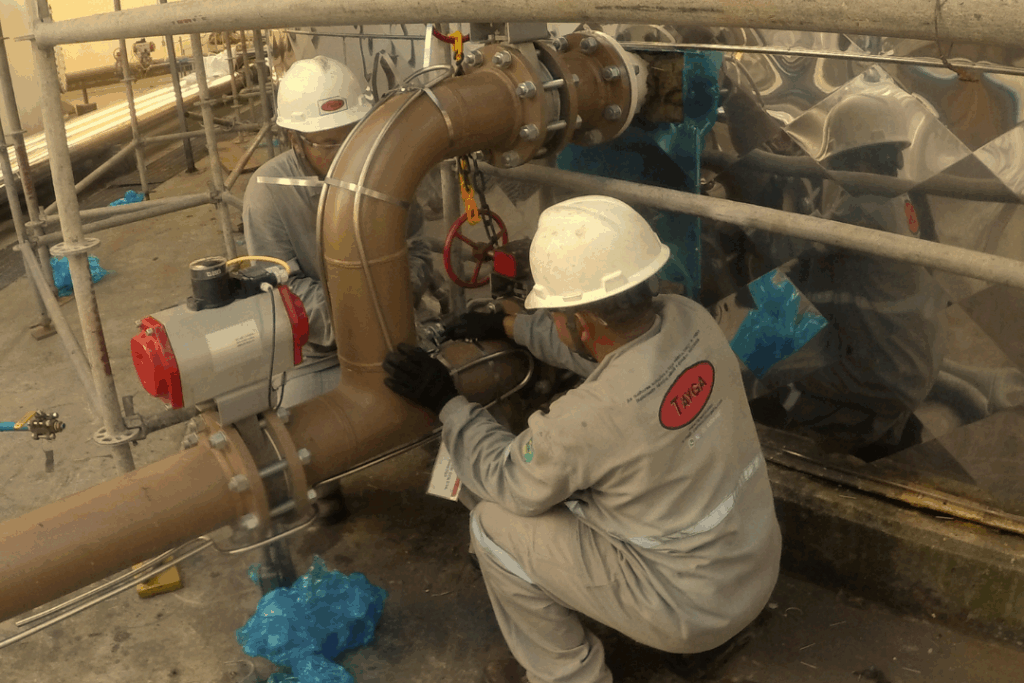 Manutenção preventiva no Traço a Vapor de Alta Performance