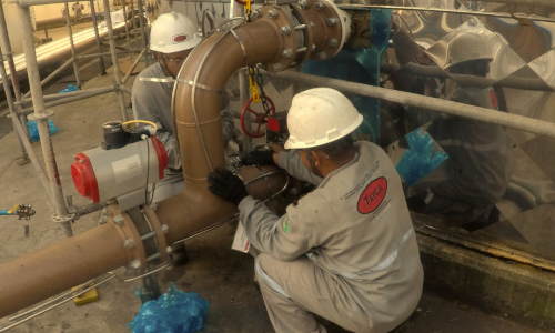 Manutenção preventiva no Traço a Vapor de Alta Performance